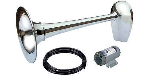 Kompressor-Horn-verchromt