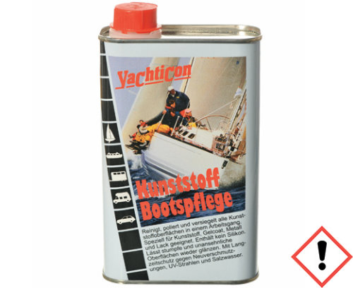 Kunststoff-Bootspflege