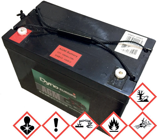 Marine-Batterie-AGM