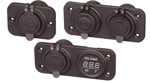 USB-Doppeleinbaudose